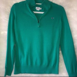 Seafoam Green VV Sweater